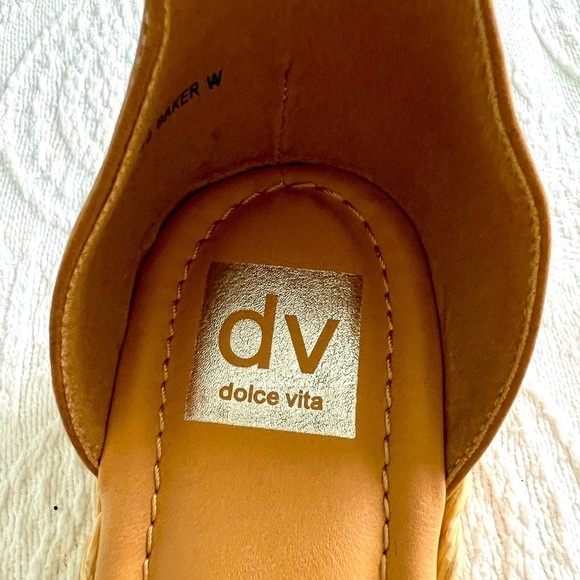 dolce vita: NEW Women Brown PlatForm Espadrilles with ankle strap, Size 10 - Picture 13 of 14